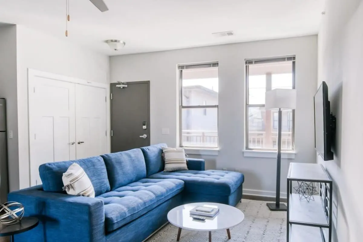 Lägenhet Cozysuites Music Row Chic 1Br W Free Parking 57 Nashville